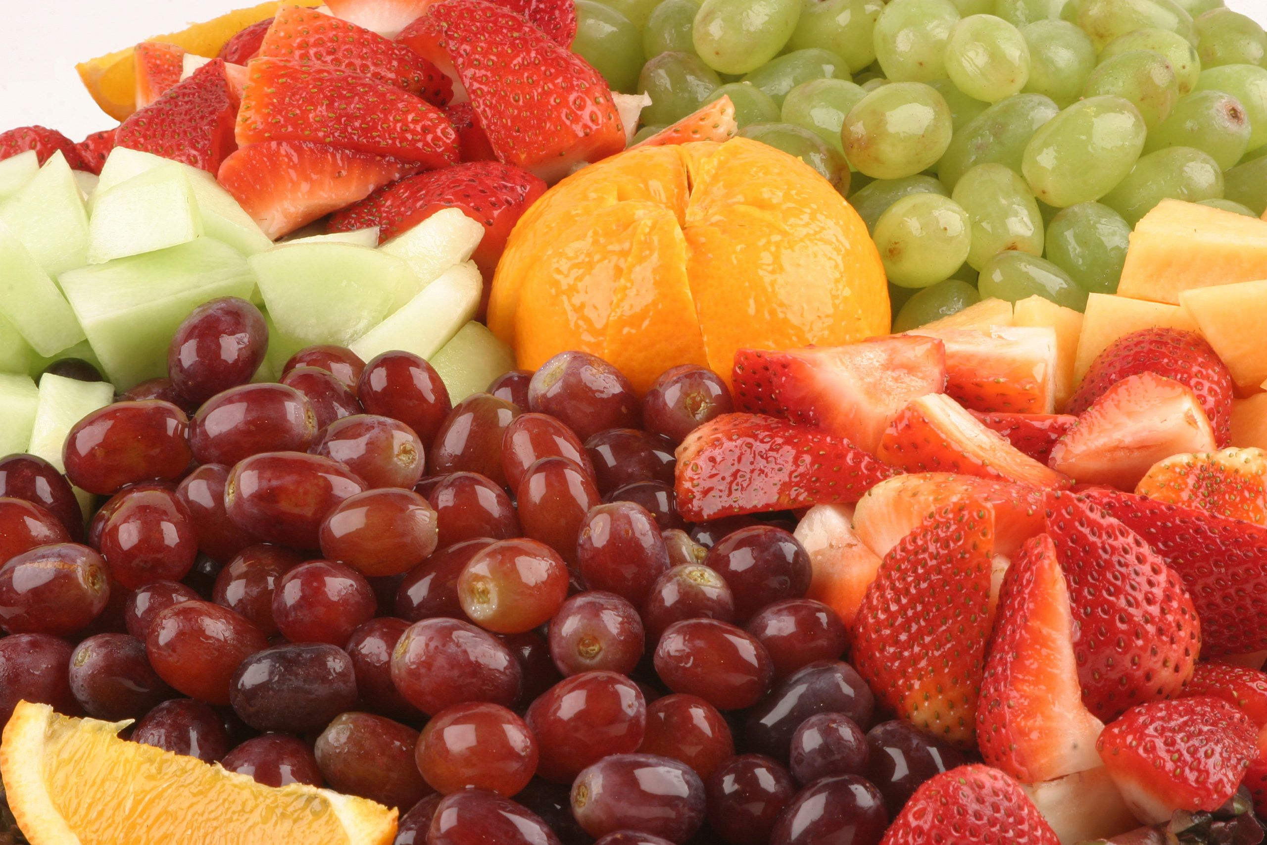 fruit platter tray