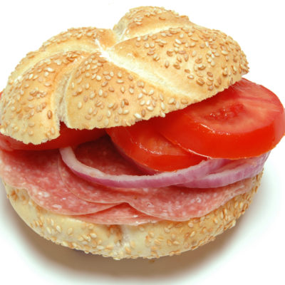 salami sandwich platter